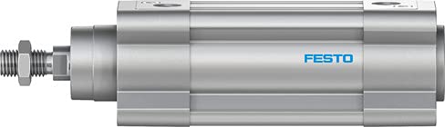 FESTO DSBC-40-40-PPVA-N3 40MM Piston Diameter, 40MM Stroke, Cylinder, Double-Acting, DSBC Series, Male Thread, Pneumatic Cushioning (Adjustable at Both Ends), Rod at ONE END, Sensor Slot ON ONE Side
