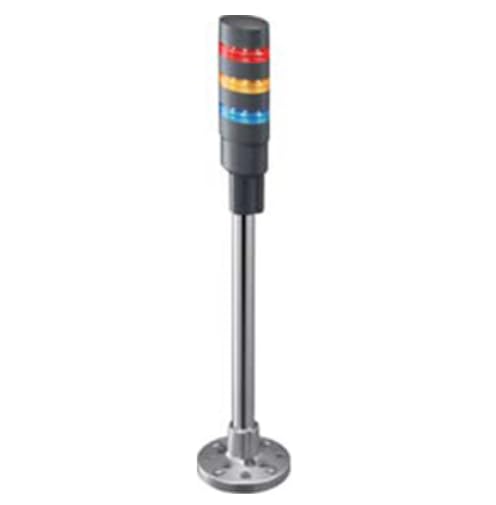 LD6A-3PQB-RYG, Light Tower, 3 Tier, Red/Amber/Green, 24VAC/DC, Pole Mount