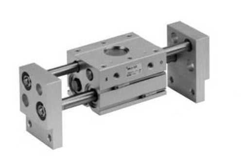 SMC MHL2-10D1-Y59A 10 MM BORE, 2 Fingers, 3 Wire NPN in-LINE AUTO Switch, Double Acting, M Thread, Parallel Style, Pneumatic Gripper, Series MHL2, Wide Opening, Wide Stroke