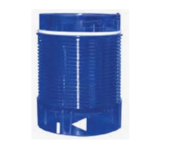 TL50LB3U Light Tower, 24V AC/DC, 50mm Lens Module, Blue, Rotating LED