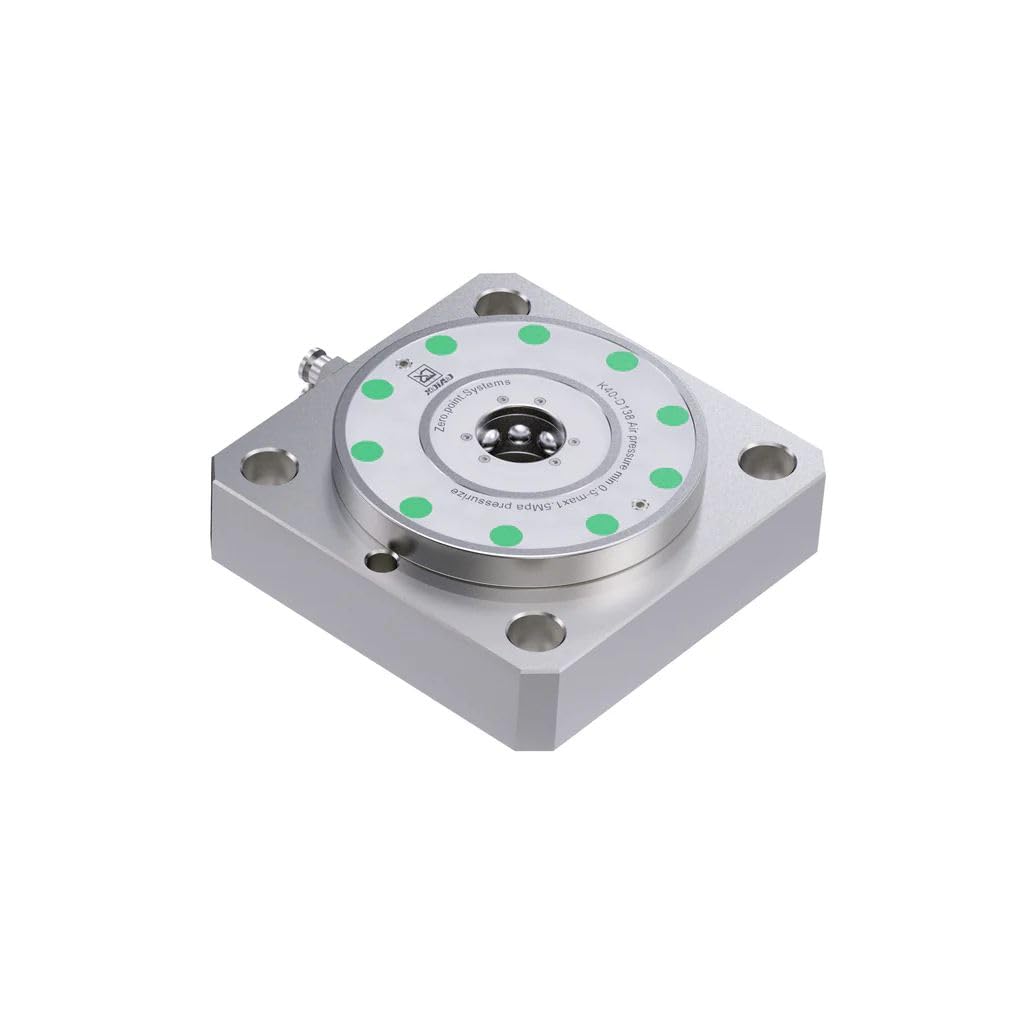 XINDIAN Three Axis Four Axis High Precision Pneumatic Zero Point Quick Replacement Fixture CNC Batch Part Processing Chuck Bridge Plate, Customizable. (K20.3-C1)