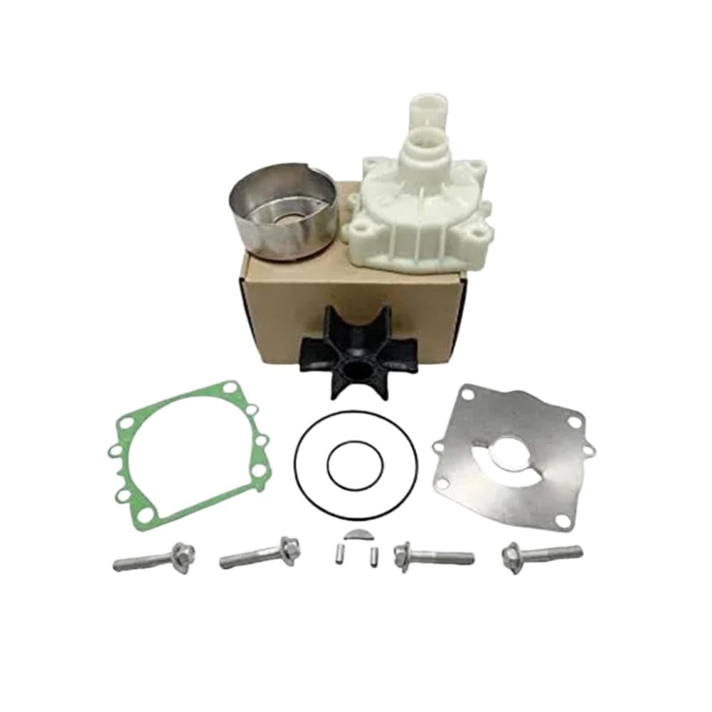 Water Pump Repair Kit 61A-W0078 6N6-W0078-02 6N6-W0078-01 Compatible with 150 175 200 250HP Outboard Replacement for Sierra 18-3395