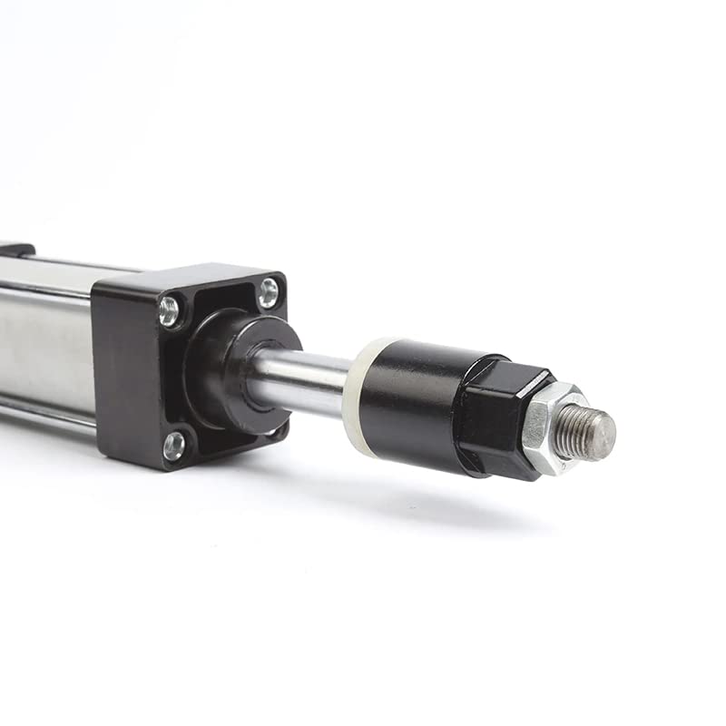 32 40 50 Adjustable Stroke Aluminum Alloy Double Acting Piston Tools Standard Air Pneumatic Cylinder(Stroke 150-100mm,Bore 40mm)