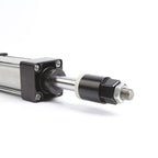 32 40 50 Adjustable Stroke Aluminum Alloy Double Acting Piston Tools Standard Air Pneumatic Cylinder(Stroke 25-25mm,Bore 40mm)