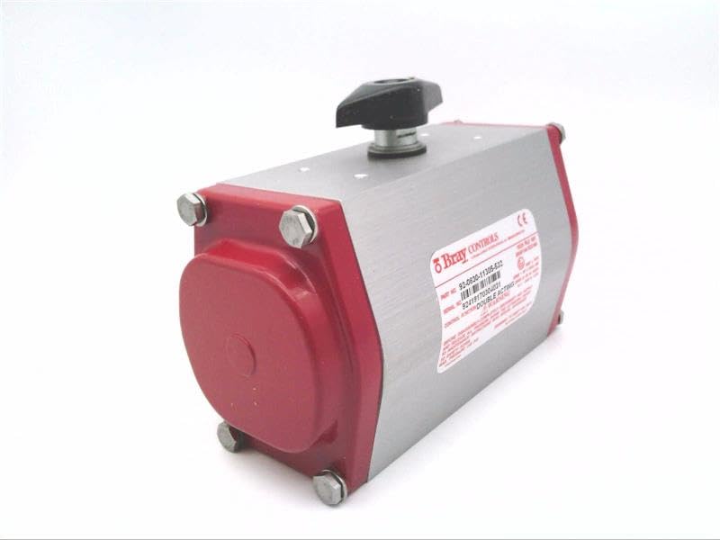 BRAY 92-0830-11305-532 986 NM), DOUBLE ACTING, OUTPUT SHAFT/PINION: CARBON STEEL, PNEUMATIC ACTUATOR, PRESSURE RANGE: 40 – 140 PSI (2.8 – 10 BAR), SERIES 92, STAINLESS STEEL, TORQUE: UP TO 44.130 LB-I
