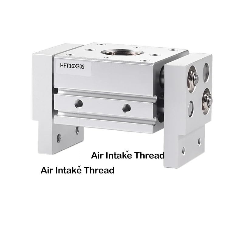 HFT10 HFT16 HFT20 HFT25 HFT32 Pneumatic Cylinder Large Diameter Open Clip Finger Cylinder Stroke 60mm 80mm 100mm 150mm(HFT20x80)