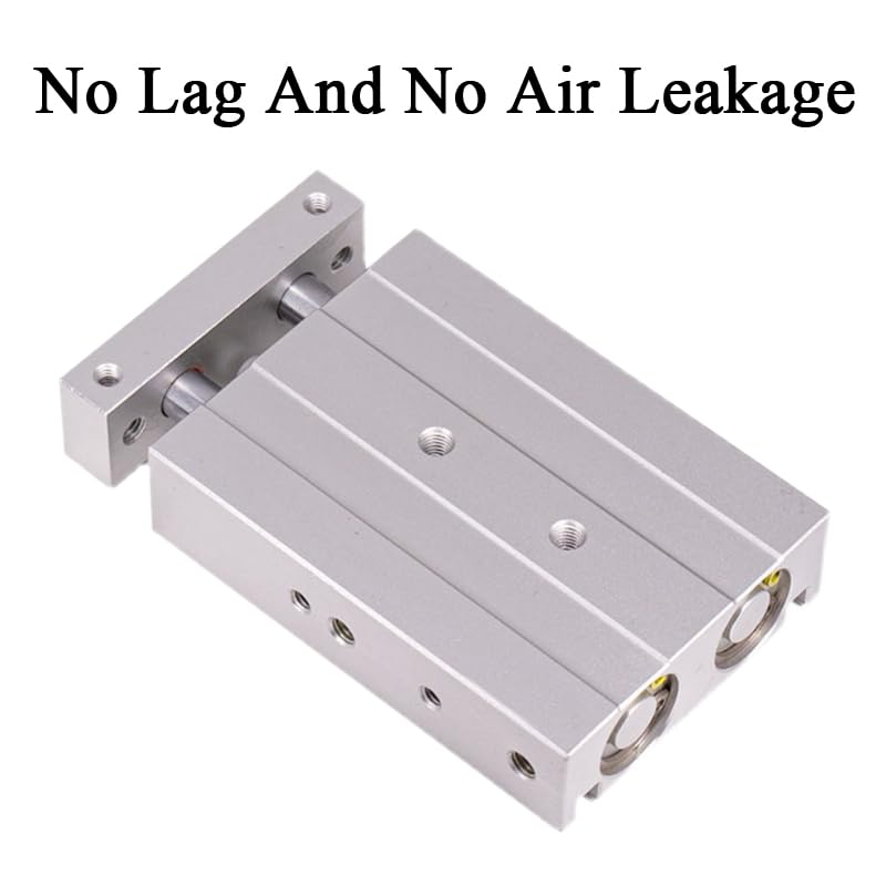 TR16 TR20 TR25 TR32 Series Twin-Rod Cylinder Pneumatic Cylinder Air Cylinder 10-200mm Stroke with Magnet(Stroke 70mm Magnetic,TR32)