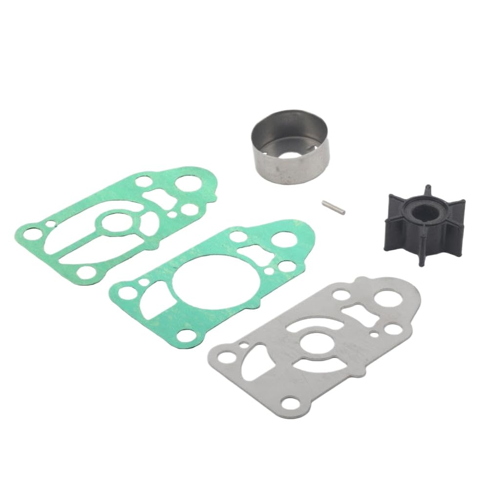 Water Pump Repair Service Kit 3AB-87322 3F0-87322 for 2-Stroke and 4-Stroke 2HP 2.5HP 3HP 3.5HP Outboard Boat Motors