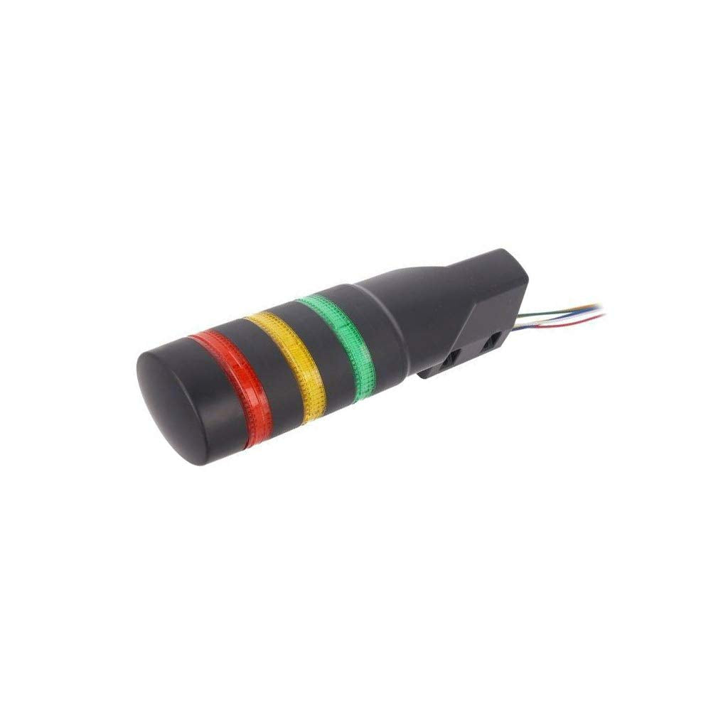 IDEC LD6A-3WQB-RYG SIGNAL LIGHT TOWER, RED/YELLOW/GREEN