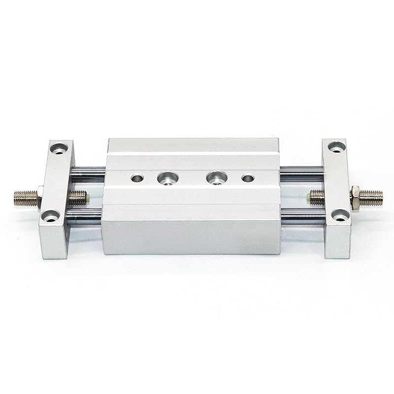 STMB10/16/20/25 Pneumatic Cylinder Double Axis Double Rod Adjustable Stroke Small Pneumatic Slide 10/16/20/25 Bore 25/50/75/100/125/150/175 Stroke(150mm Stroke,Bore 20mm)