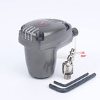 Air Hammer Kit, Pneumatic Jack Hammer Handle Auto Air Chipping Hammer Hand Plam Hammer Pneumatic Tools