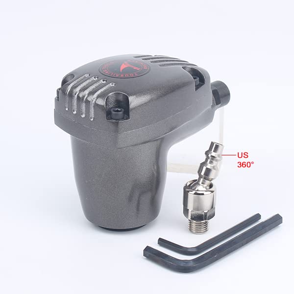 Air Hammer Kit, Pneumatic Jack Hammer Handle Auto Air Chipping Hammer Hand Plam Hammer Pneumatic Tools