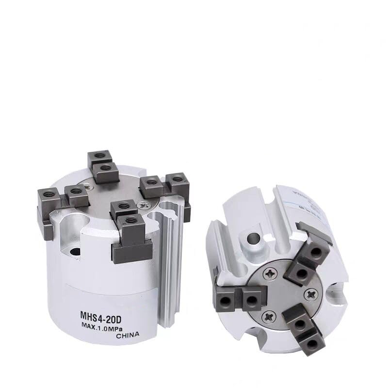 MHS2/MHS3/MHS4 Series Type Parallel Type Pneumatic Cylinder Gripper MHS 16D 20D 25D 32D 40D 63D 80D Two-jaw Three-jaw Air Gripper(MHS4,100D)