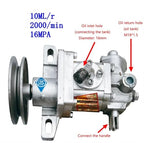 Hydraulic Gear Pump for Tricycles - 310 Hydraulic Oil Pump Assembly, Single & Double Groove, Right-Handed Lift Pump for Efficient Dumping and Heavy Loads