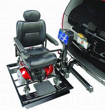 Mobility AL560 Automatic Powerchair Lift Outside Carrier and AL105 Swing Away Joint