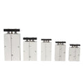 1pcs TN TDA Magnetic Double-Axle Pneumatic Cylinder/Double-Rod Cylinder TN20-300 TN20-350 TN20-400 TN20-450 TN20-500(TN20X400)