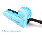 Retractable Long Handle Car Wash Brush Water Foam Flow Auto Cleaning Brushes Care Washer Tire Clean Tool Maintenance
