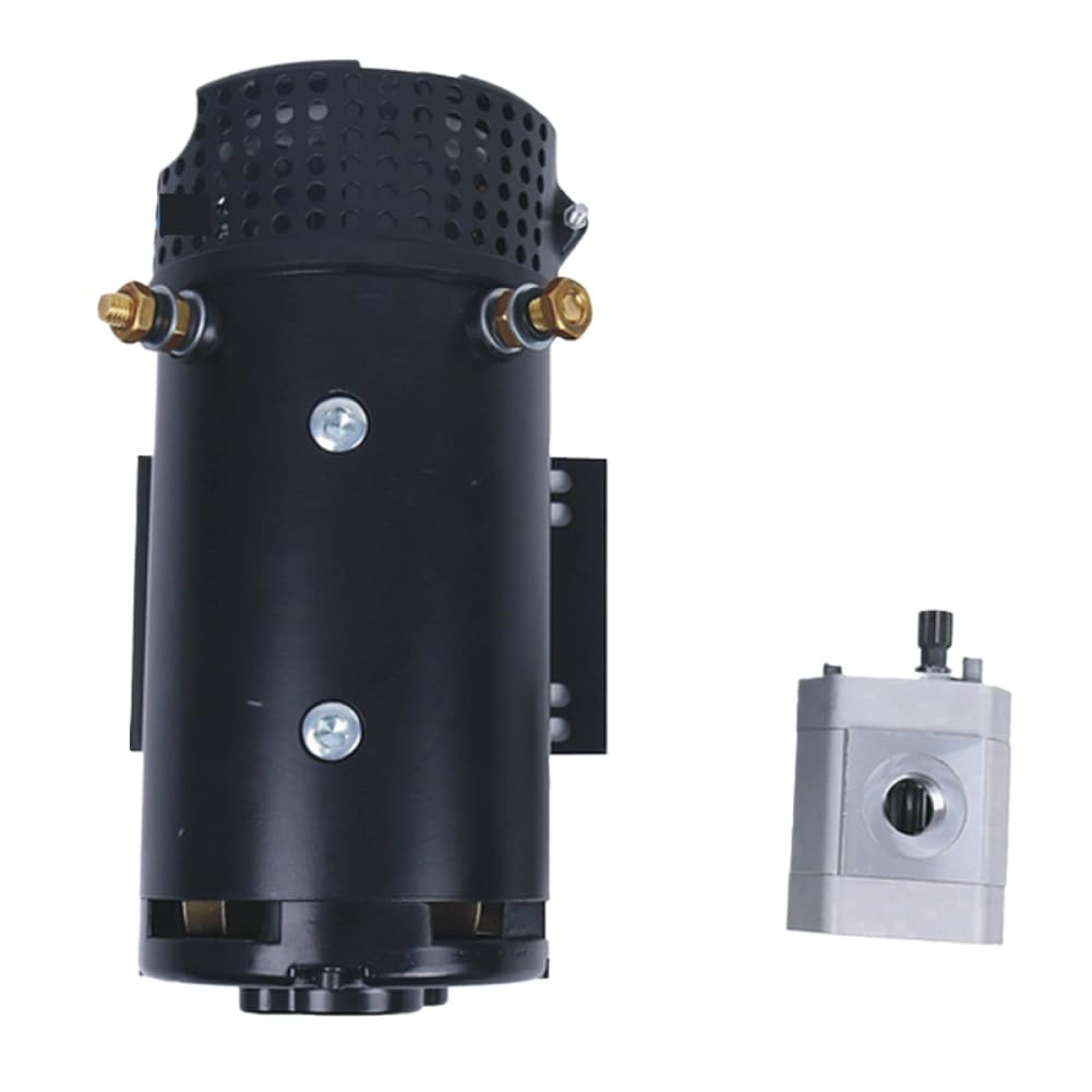 Hydraulic Pump and Motor Assembly STG93592 161936 161937 Compatible with Skyjack Scissor Lift SJIII3220 SJIII3226 SJIII4620