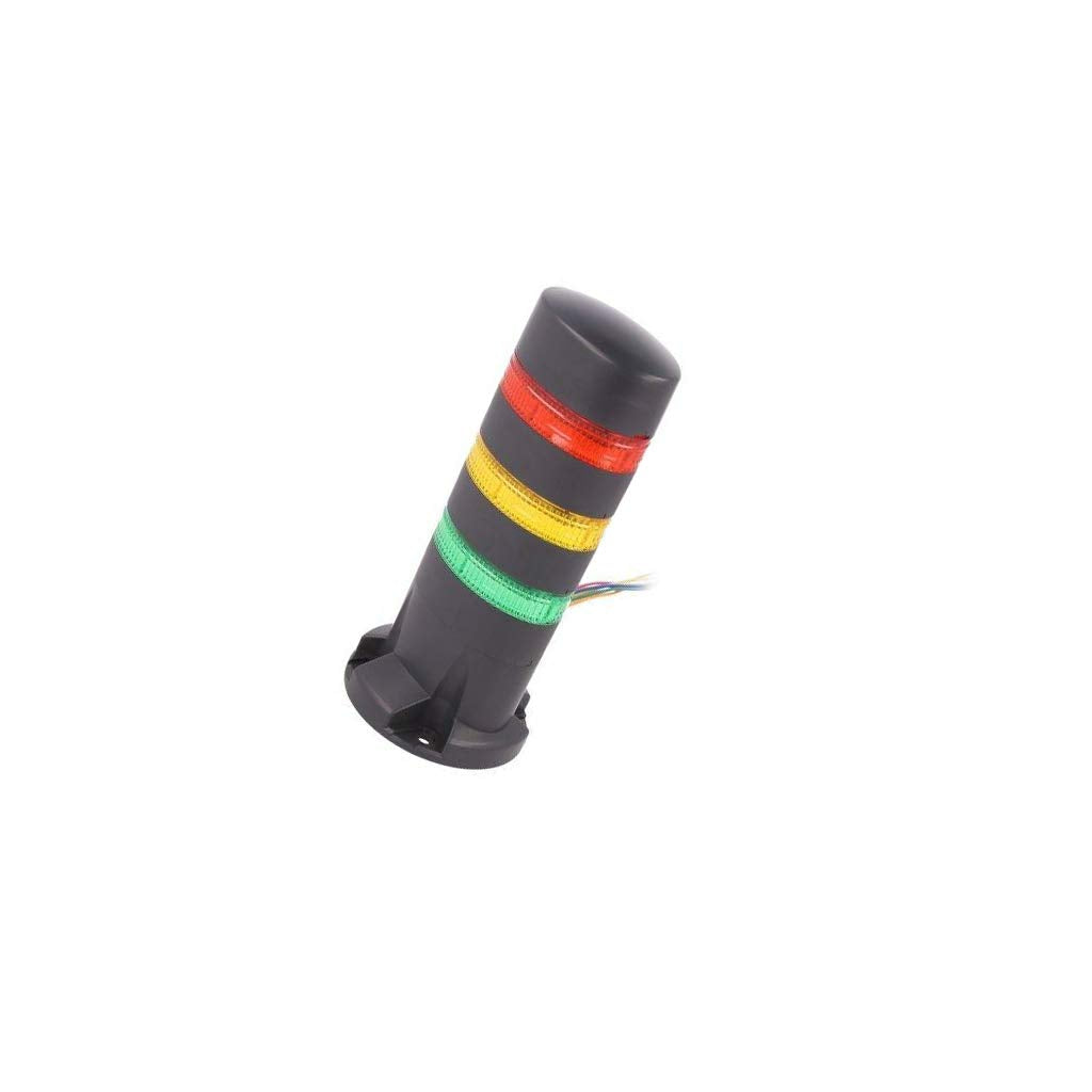IDEC LD6A-3DQB-RYG SIGNAL LIGHT TOWER, RED/YELLOW/GREEN