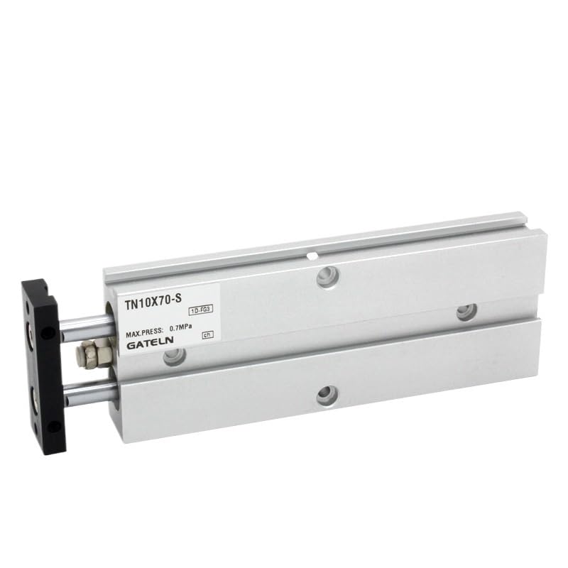 TN32 Two Rod Cylinder TN Double Acting bore Size 32mm Stroke 10-200mm with Magnet Air Pneumatic Cylinder TN32X10S TN2X30S(TN32X200-S)