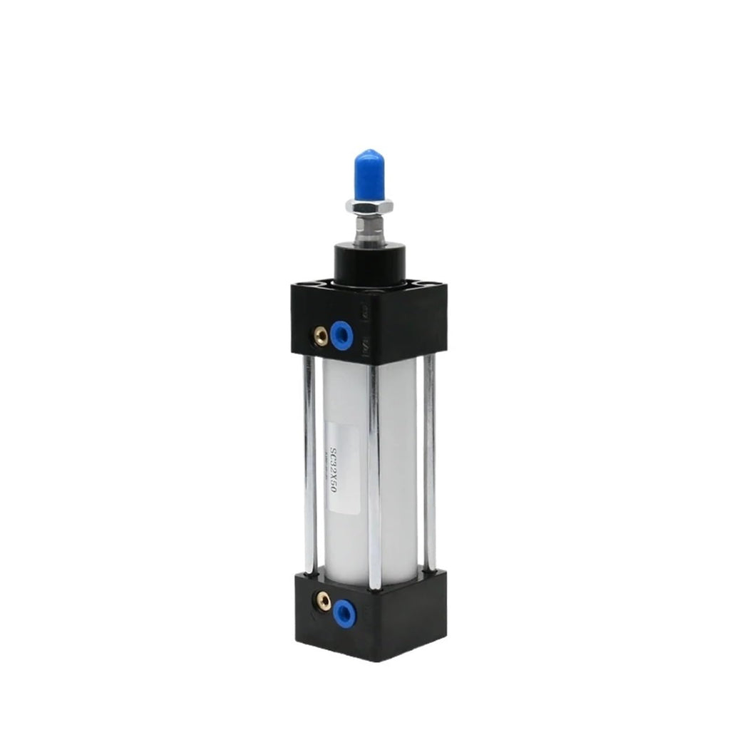 SC Standard Air Cylinder SC32/40/50/63mm Bore Small Pneumatic Cylinder Piston 25/50/75/100/150/200/250mm Stroke(250mm Stroke,Bore 63mm)