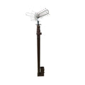 8M Electric Portable Telescopic Mast Antenna Tower with Remote Control Outdoor Lighting Lifting Pole