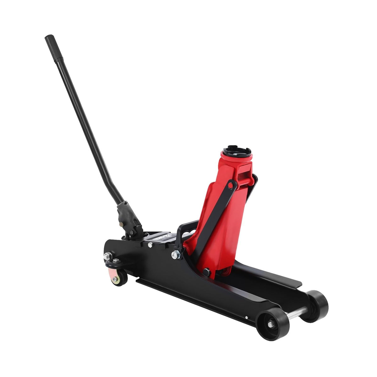 2.5 T Hydraulic Car Jack with Wheel Portable Manual Tire Replacement Repair Tool Pump Heavy Duty for Truck Auto Vehicle Lifting Easy Lift