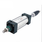 1pcs Series Bore32/40/50/63/80/100 Pneumatic Air Cylinder Dual-axis Double Acting Type(Bore40mm,Stroke75-50)