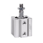 SDA Pneumatic Compact Cylinder, External Thread Stroke 5 to 100mm, with Magnet(Stroke 40mm -SB,Bore 40mm)