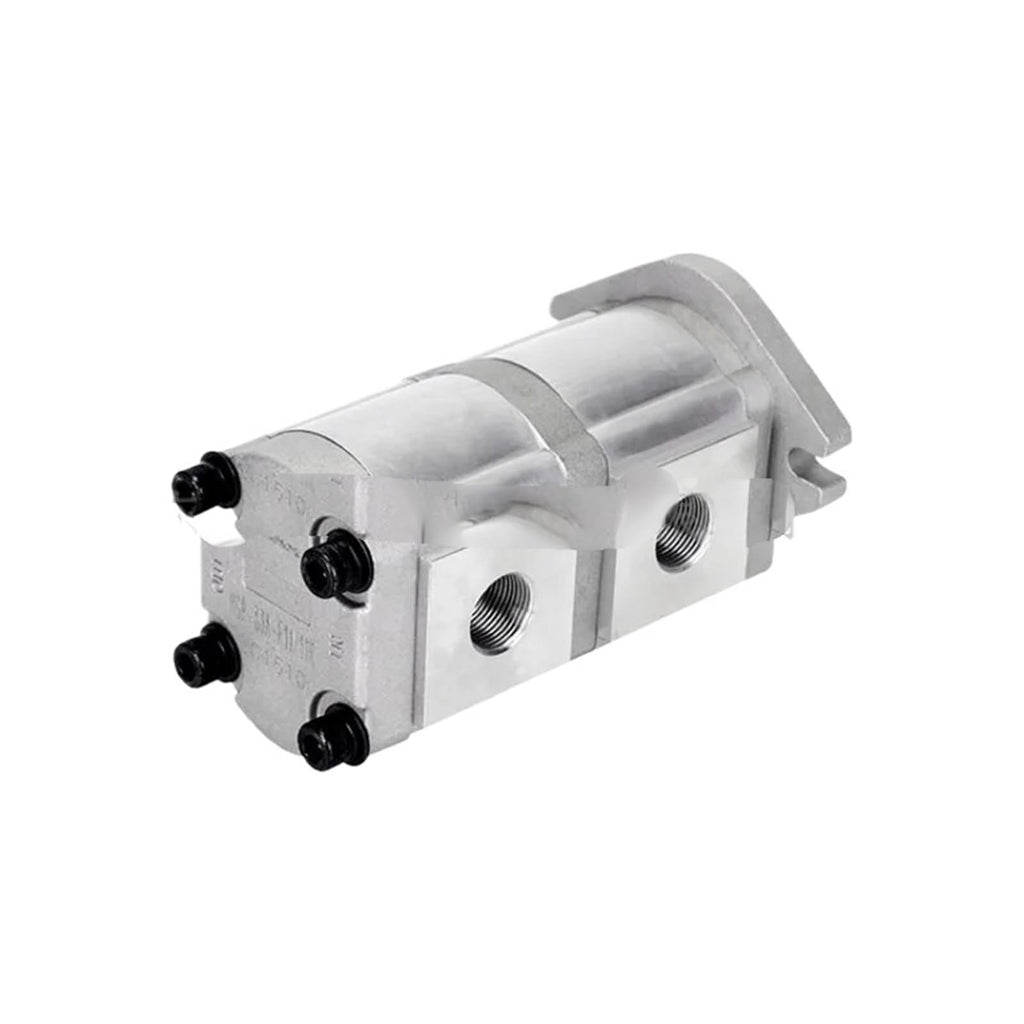 Hydraulic Gear Pump Duplex HGP Cast Aluminum High Pressure Oil HGP-33A-F6-6/30-30R(HGP-33A-F23-23R)