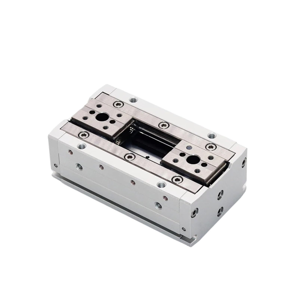 1pcs Air Cylinder HFD8 HFD12 HFD16 HFD20 HFD25 Compact Air Gripper Pneumatic Cylinder(HFD8X15)