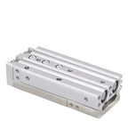 SMC Type Air Slide Table Dual Rod Rail Slide Air Pneumatic Cylinder MXQ6-10 MXQ8-20 MXQ12-30 MXQ16-40 MXQ20-50 MXQ25-75 100 125(150mm,MXQ20)