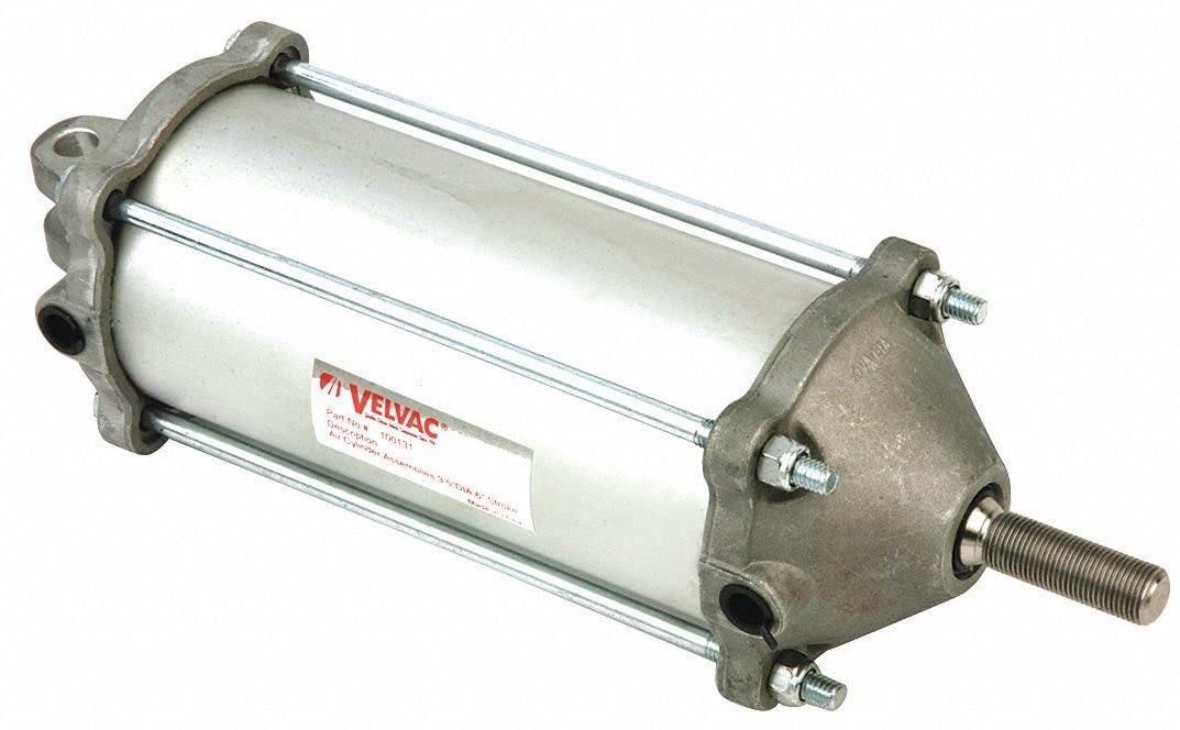 Velvac 100131 Tailgate Air Cylinder 6.68" Stroke, 13.60 Retracted, 20.28" Extended