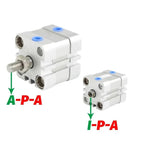 Compact cylinders ADN-80-5-A-P-A ADN-80-10-A-P-A ADN80-15-A-P-A ADN-80-20-A-P-A ADN-80-25-A-P-A ADN-80-30 40 50 60 80-A-P-A(ADN-80-45)