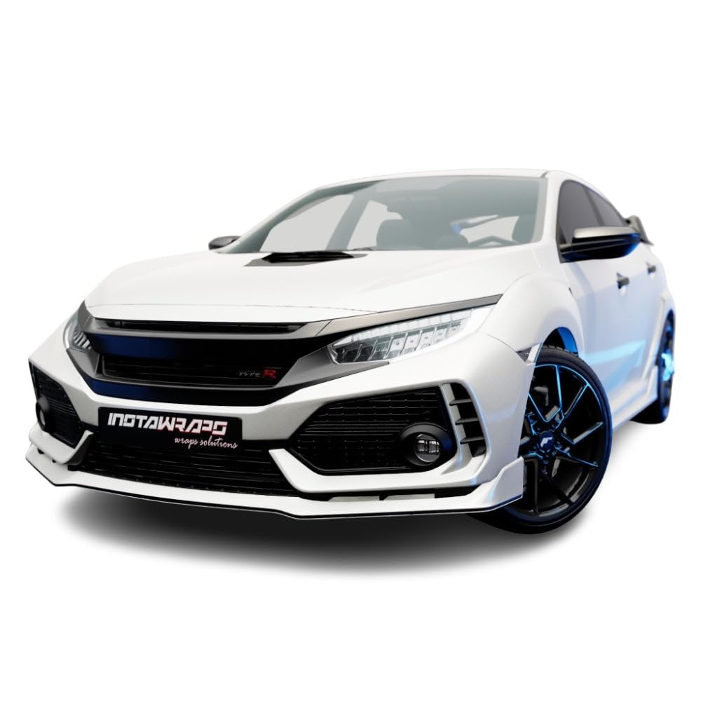 3M Car Wrap Roll 2080 High Gloss White Aluminum | HG120 | (5ft x 60ft (300 Sq/ft)) | Automotive Vinyl Wrap for Cars - Car Interior Wrap & Exterior | w/Free Instawraps Pro Glove