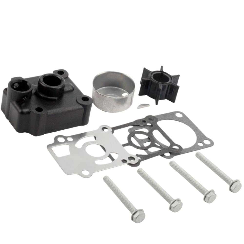 Water Pump Repair Service Kit with Housing Compatible with Automotive Motorcycle Parts 25 30 35 40 for Part Number 361-87322-0 36187320 36187320M 36187322 36187322M