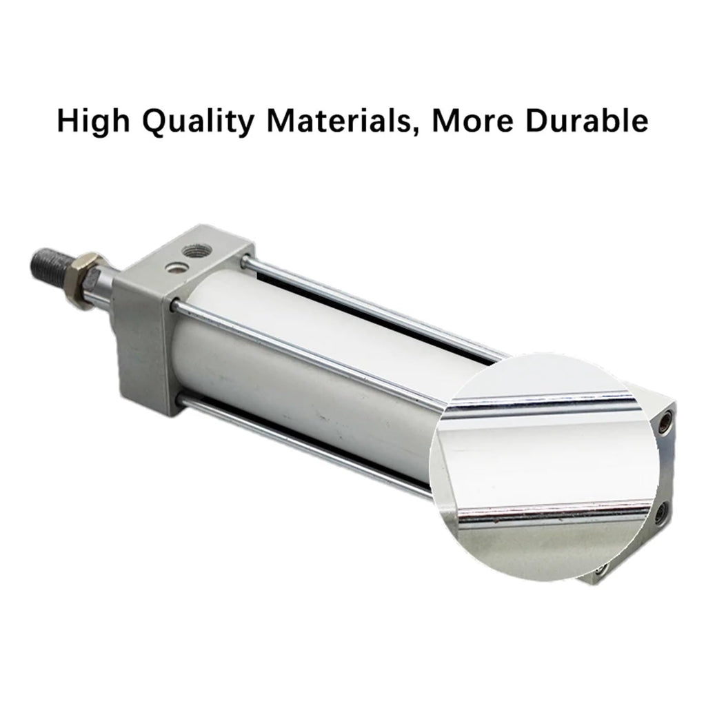 SCLF/SCLB Front and Rear Locking Rod Pneumatic Cylinder Piston 63mm bore
