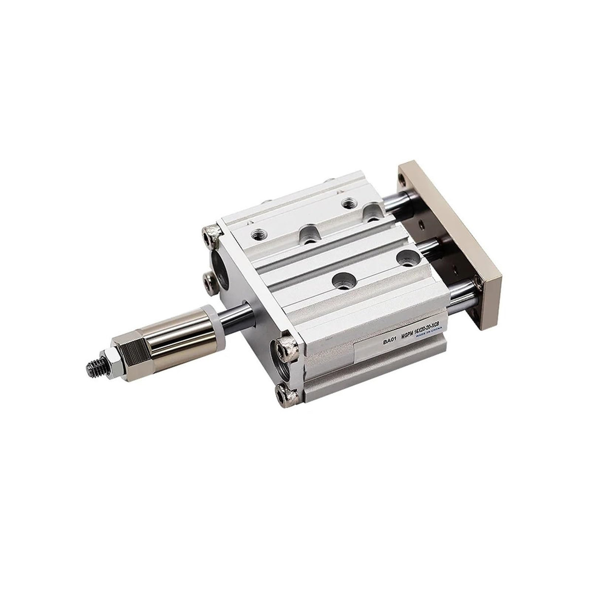 MGPM32/40/50 Adjustable Stroke Bore Size 32mm/40mm/50mm Three Axis with Rod Compact Guide Air Actuator Pneumatic Cylinder(MGPM40x150-50-XC8)