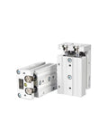 1pcs Pneumatic Guide Rail Slide Cylinder MXS6/8/12/16/25L- 10/20/30/40/50(MXS12-100)
