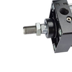 -Air Cylinder 1PCS SC100 Standard Air Cylinders Bore 100mm Stroke 25-1000mm Double Acting with Magnetic Aluminium Alloy Pneumatic Cylinders(SC100X350,with Floating Joint)