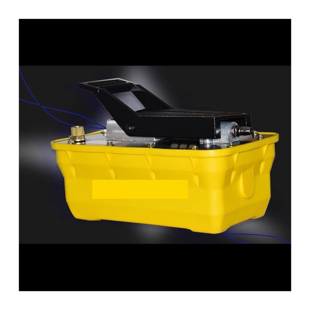 Girder Correction Pneumatic Hydraulic Pump Foot Hydraulic Pump Manual Pump Power Unit 70Mpa 2.3L. For DIY Use