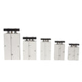 1pcs TN TDA Double-Axle Pneumatic Cylinder/Double-Rod Cylinder TN25-60 TN25-75 TN25-100 TN25-125 TN25-150(TN25X70)