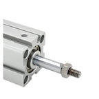 SDA50x25-B Double Acting Compact Pneumatic air Cylinder Stroke 5-100 mm SDA50X50-B SDA50X75-B SDA50X100-B-S(SDA50X95-B,-S(with Magnetism))