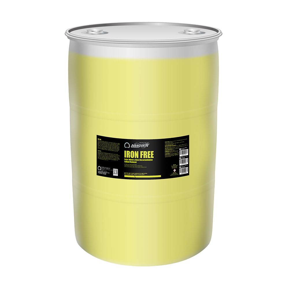 Nanoskin IRON FREE Paint for Wheels & Glass Decontamination, 55 Gallon