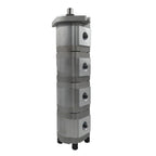 Hydraulic Gear Pump Loader HGP-3333A-F6R High Pressure HGP-3333A-F30R HGP-3333A-F8R Quadruple Oil(HGP-3333A-F6-6-6-6R)