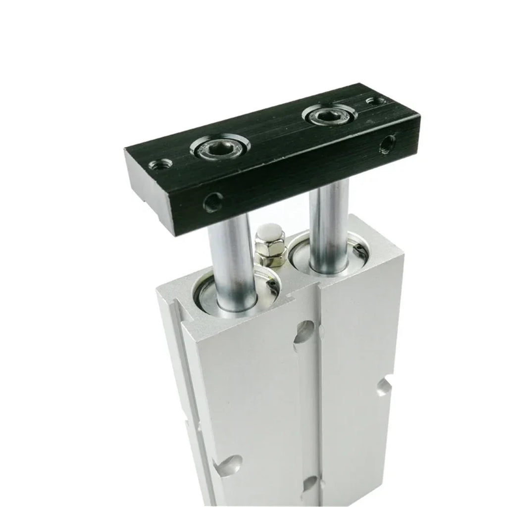 Double Rod TN Type Pneumatic Cylinde Air Bore 25mm Small Aluminum Alloy Stroke 30 35 40 45 50 60 70 75mm(Stroke 175mm)