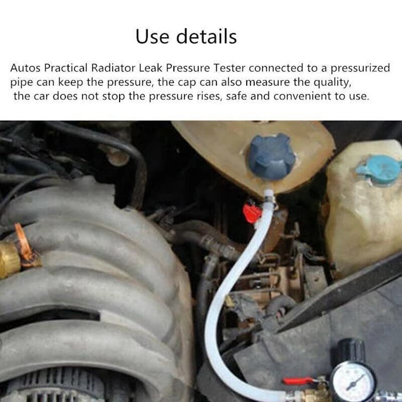 Car Cooling Radiator Pressure Tester Water Tank Leak Detector Tool Universal System for Auto Repair