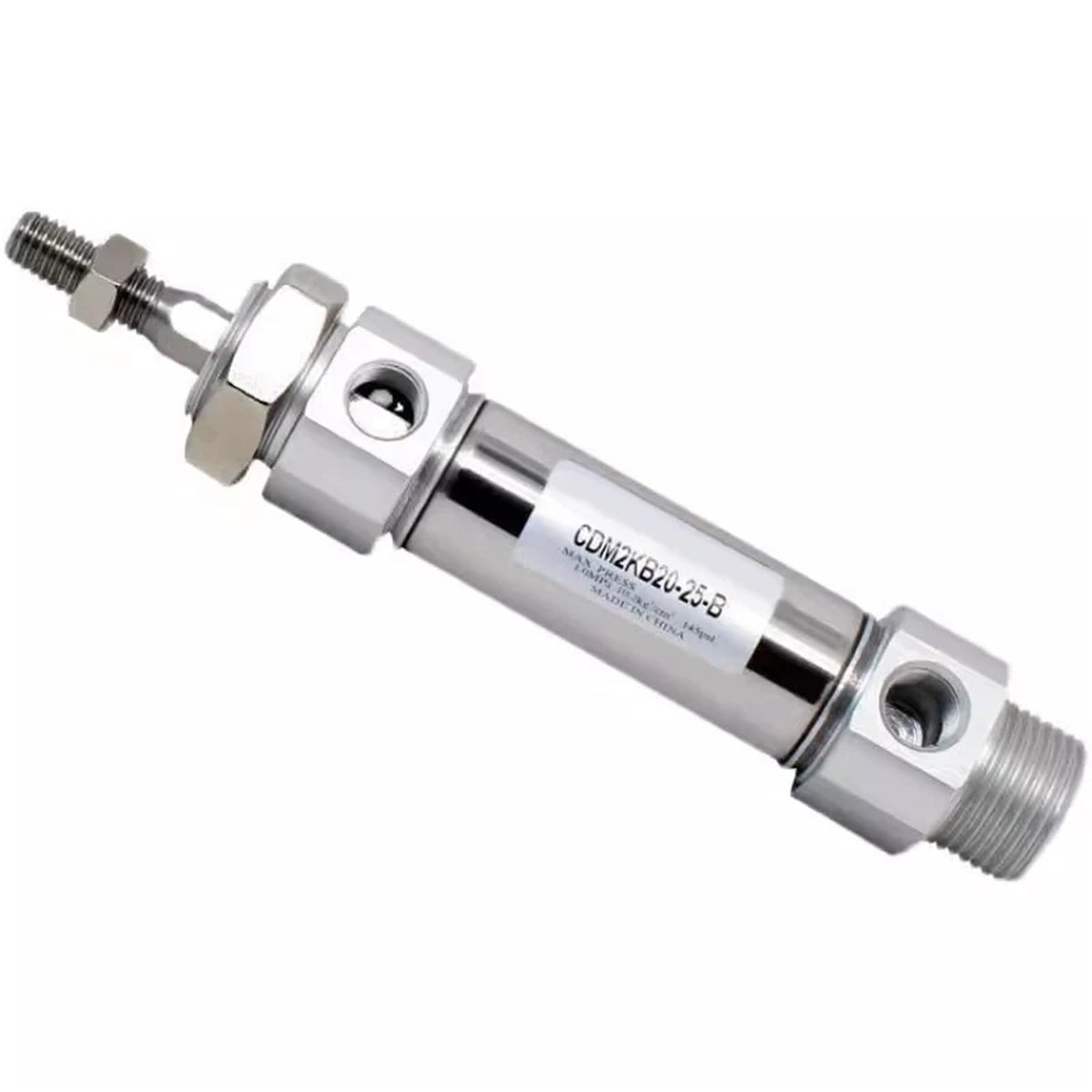 1pcs Hexagonal Non Rotating Pneumatic Cylinder CDM2KB20 25 32 40mm Stainless Steel Small Stroke25/50/75/100/150/200/250/275/300Z(Stroke 250 mm,Bore 40mm)
