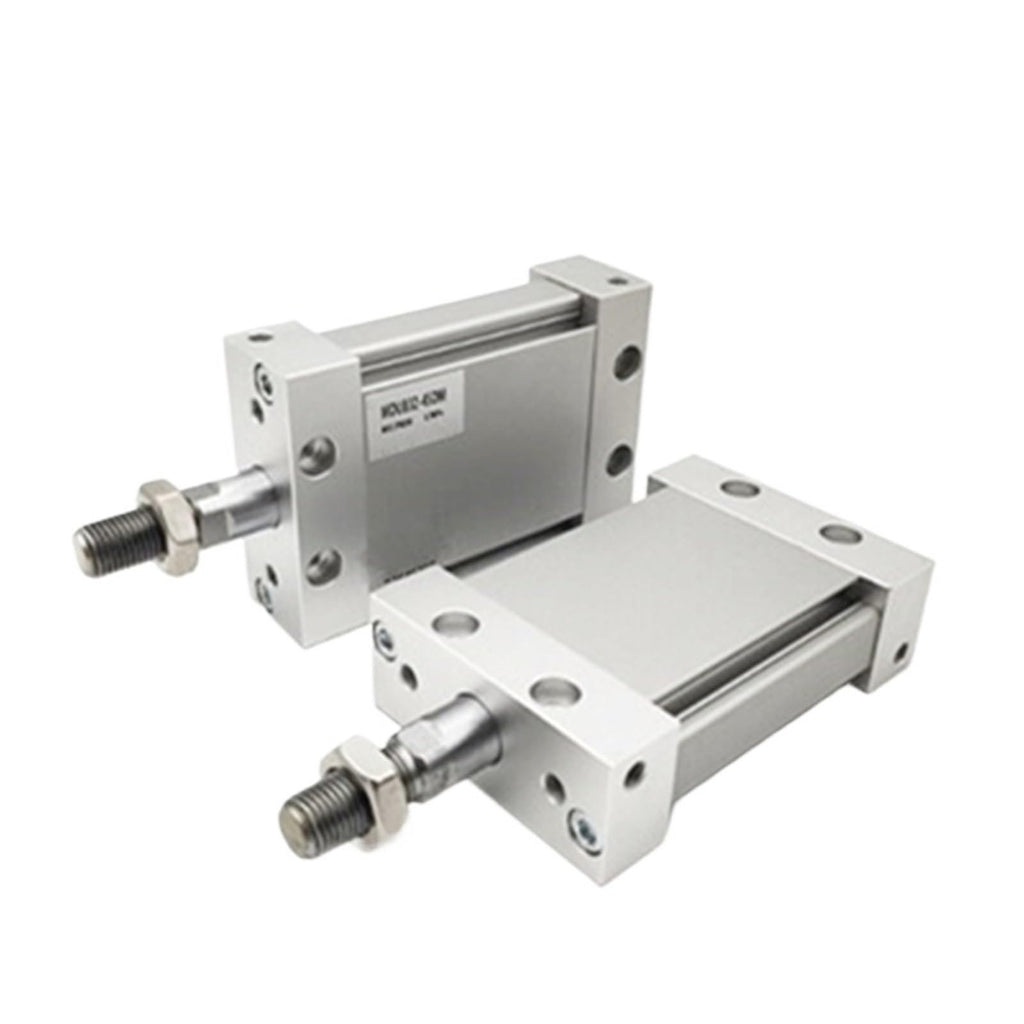 1pcs Air Cylinder Pneumatic Plate Cylinder MU MDU MUB25 MDUB25 Storke 5 10 15 20 25 30 35 40 45 50 75 100mm -M Male Thread(MDU-,B25-5DMZ)