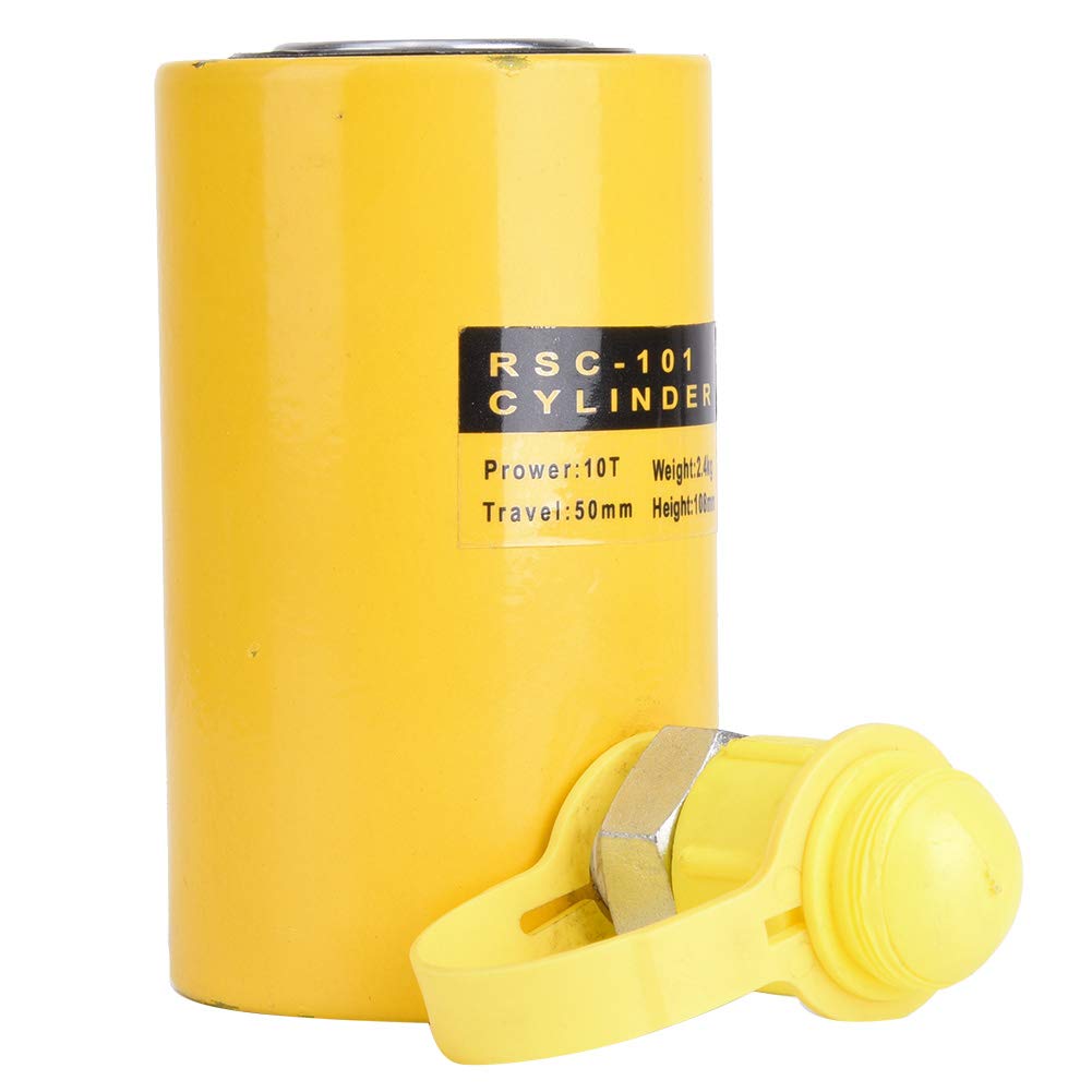 10T Manual Hydraulic Pump, Steel Lifting Handle Tool for Car Repairing Garage Jack